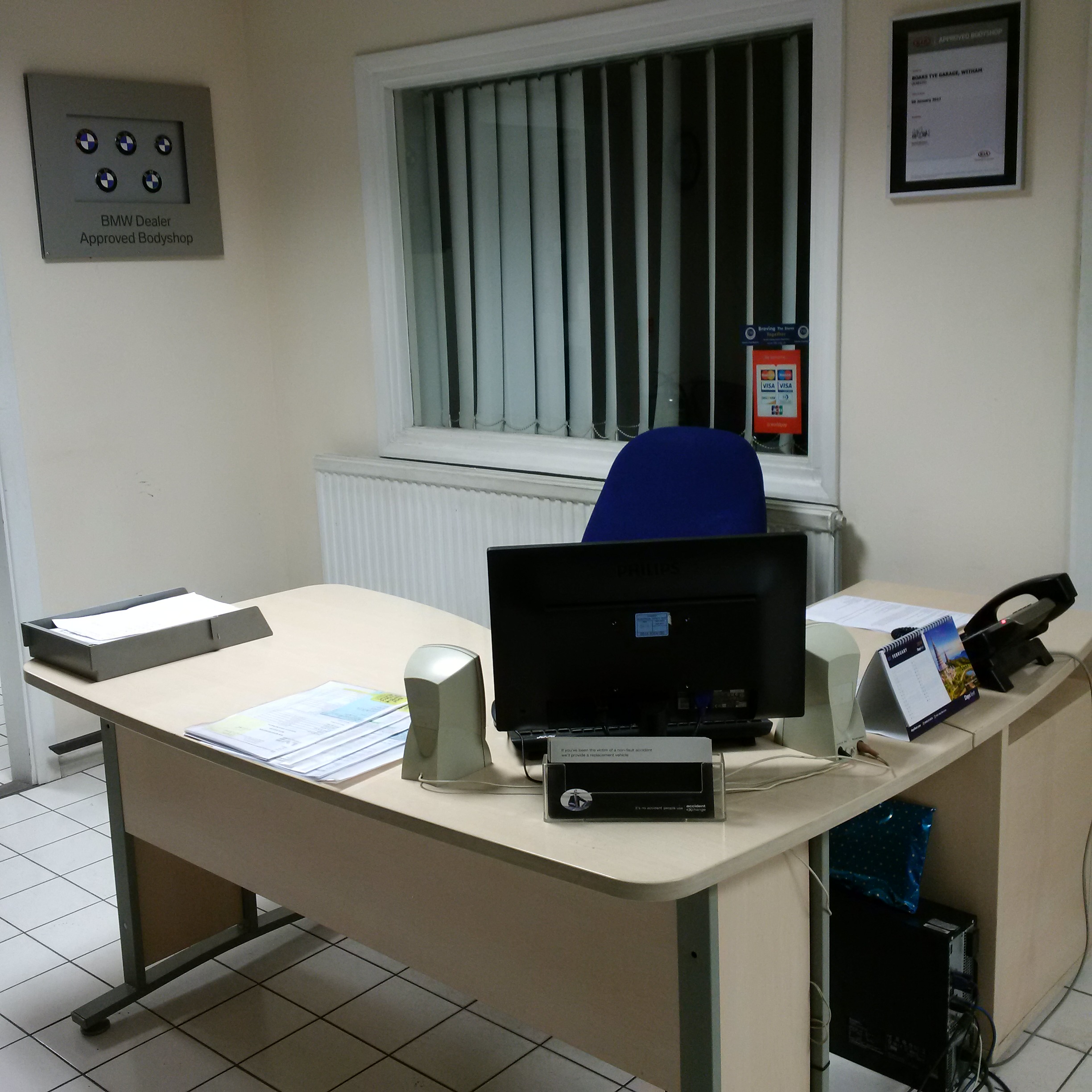 accident repair bodyshop Whitham, Essex
